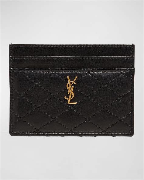 neiman marcus YSL card case